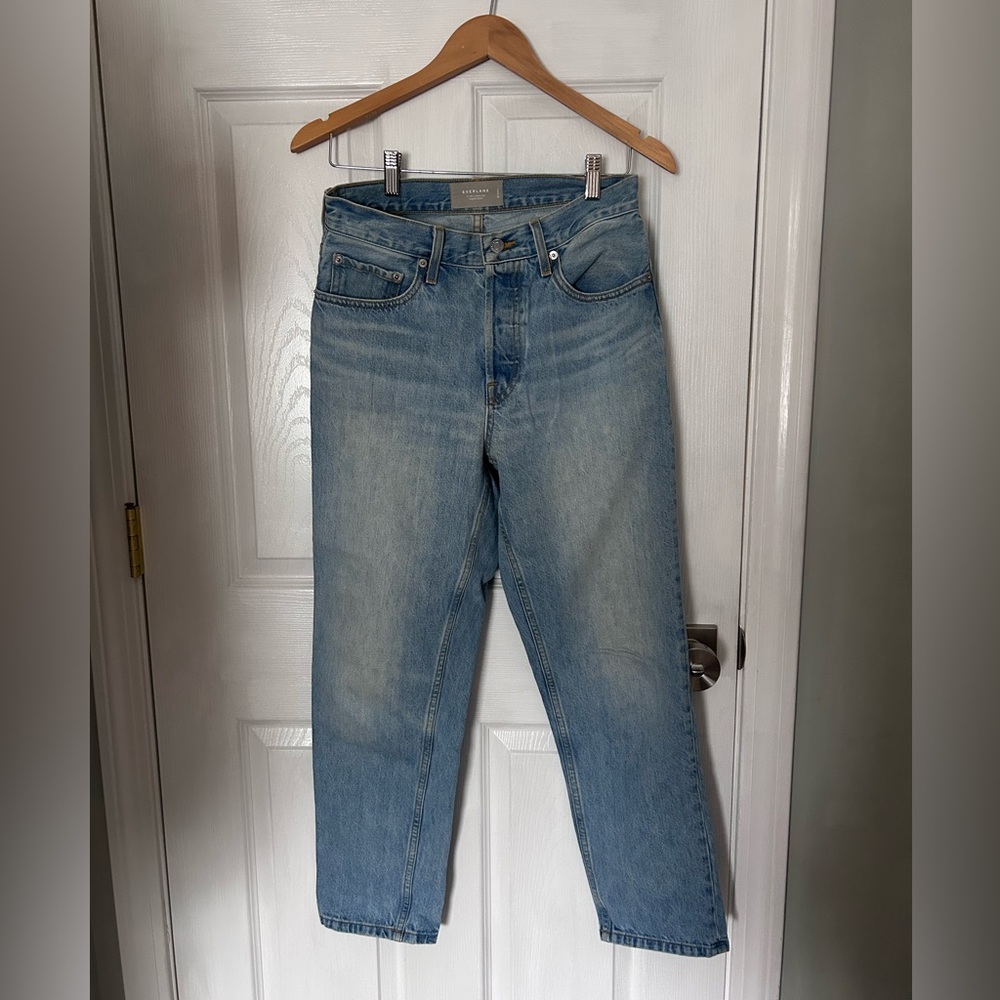 Everlane 90s cheeky organic jeans 26 ankle cropped